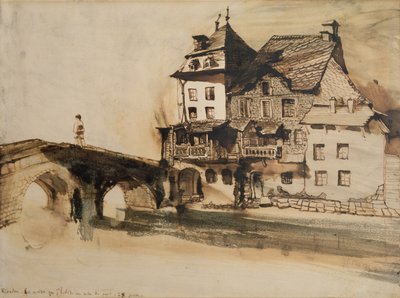 The House Where I Live by the Bridge in Vianden, 28th July 1871 by Victor Hugo